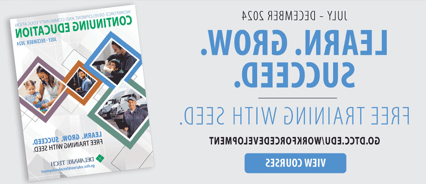 连结至持续教育课程. 2024年7月- 12月. SEED免费培训.